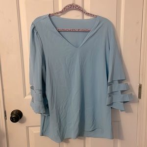 Baby Blue Blouse